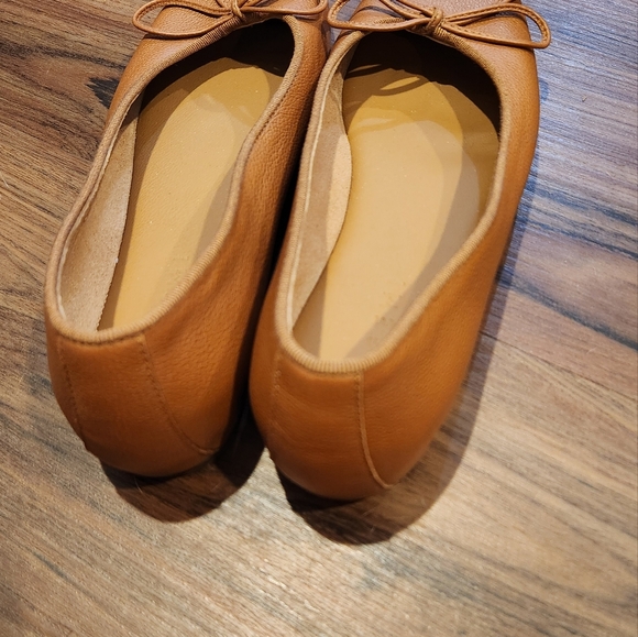 Women's M.Gemi Danza Ballet Flats size 37.5, tan - Picture 2 of 8